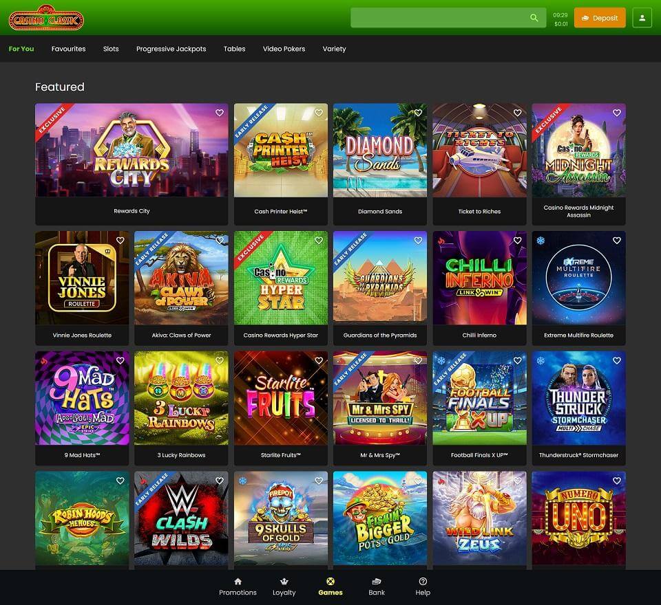 Casino Classic Desktop Preview 1