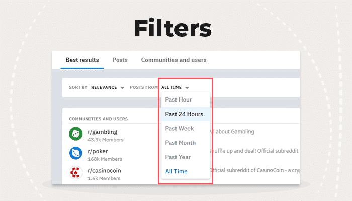 Filters Reddit