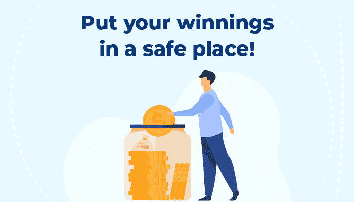 Keep safe your slot winnings