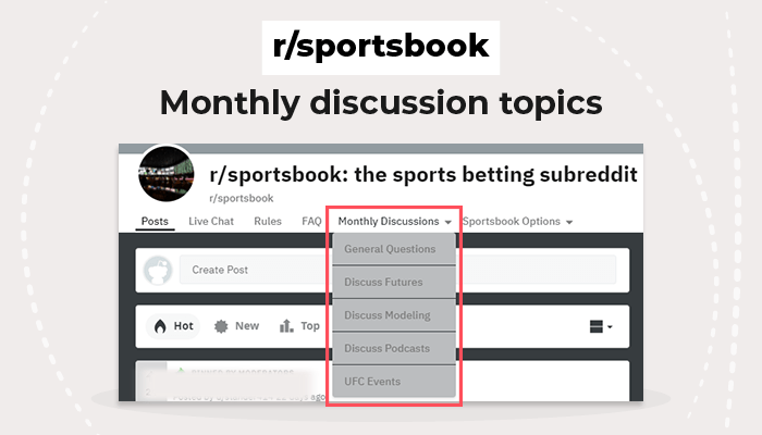 r/sportsbook Monthly discussion topics