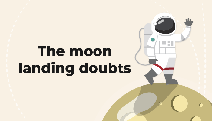 The moon landing doubts