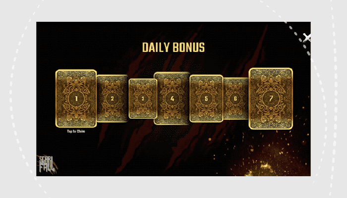 Scarfall daily reward