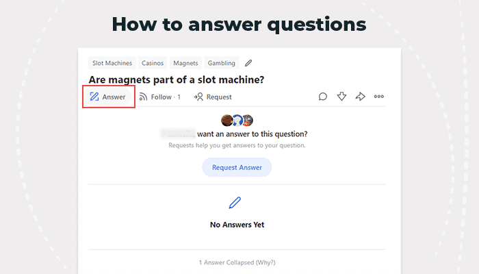 Quora how to answer questions