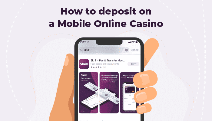 How to deposit on a mobile online casino