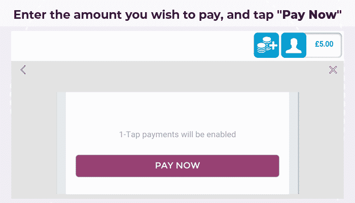 Skrill 1-Tap pay now