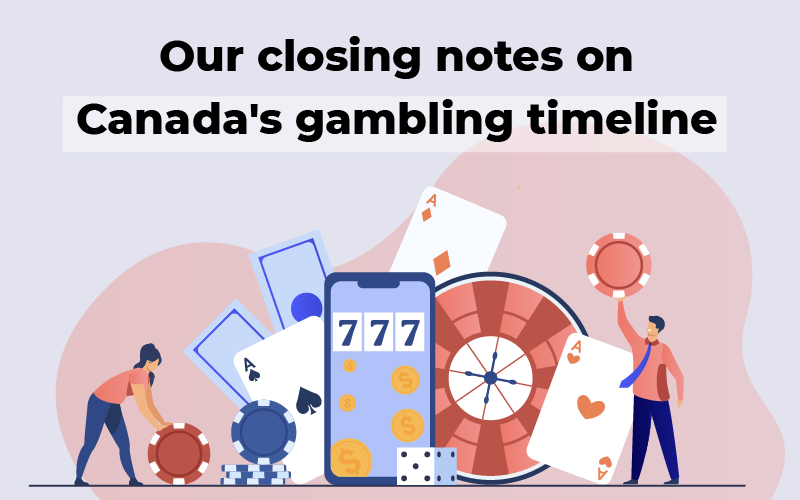 Canada's gambling timeline