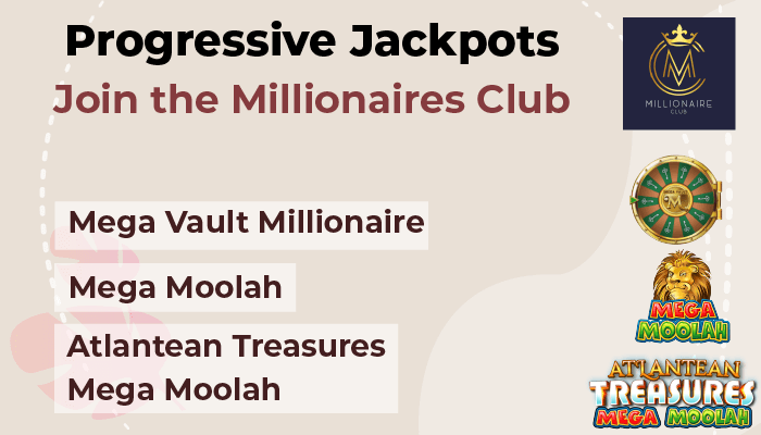 Progressive jackpots join the millionaire club