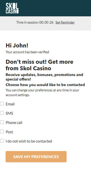 Skol Casino Registration Process Image 6
