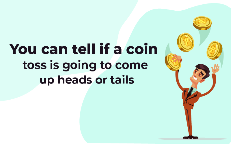 Predicting a coin toss