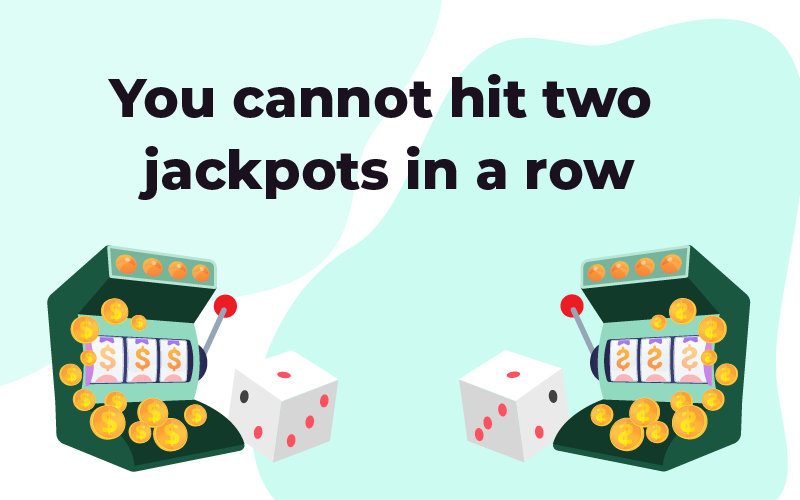 You cannot hit two jackpots