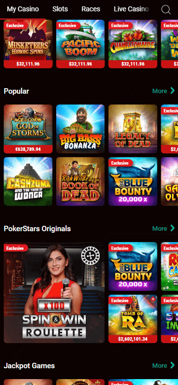 Alberta Online Casinos Mobile Preview 1