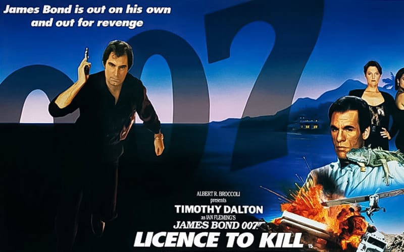 Agent-007 Licence-to-Kill movie
