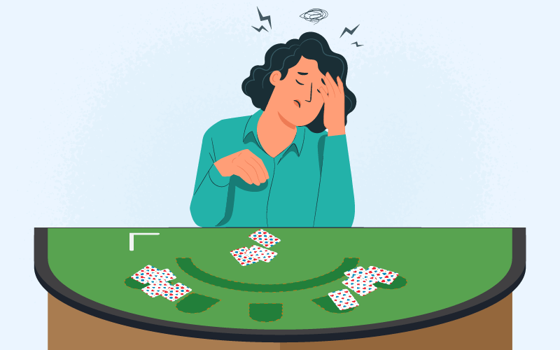 Self-help against gambling addiction