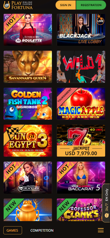 Vip Casinos Mobile Preview 1