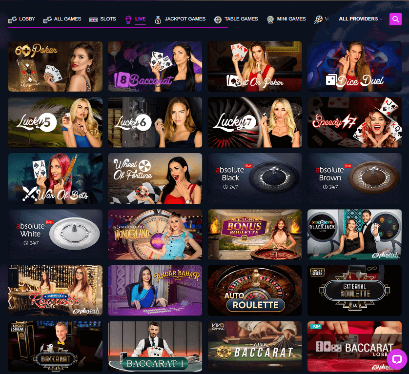 Slots Gallery Casino Desktop Preview 1