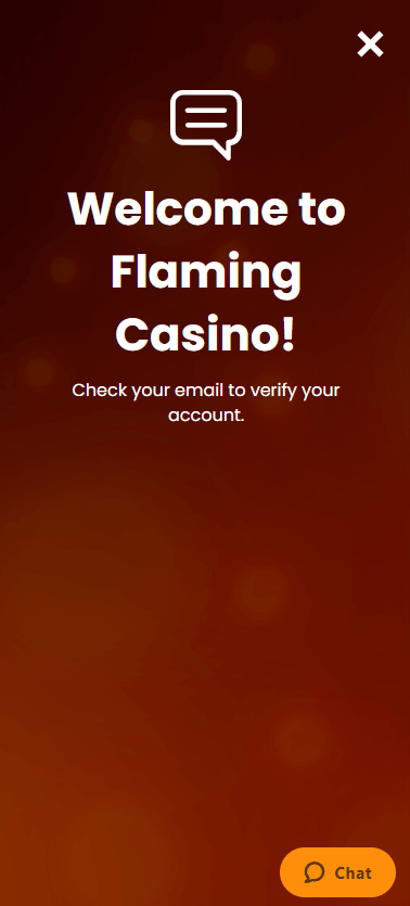 Flaming Casino Registration Process Image 4