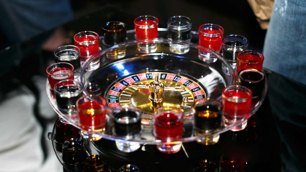 shot roulette drinking game rules