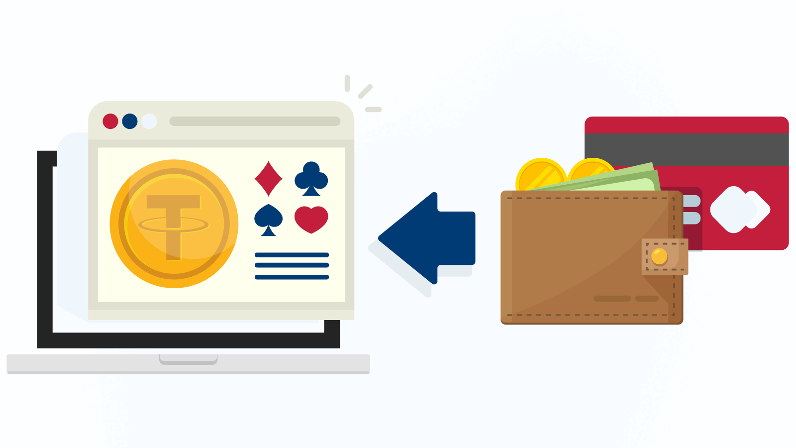 How to Deposit in Tether Casinos