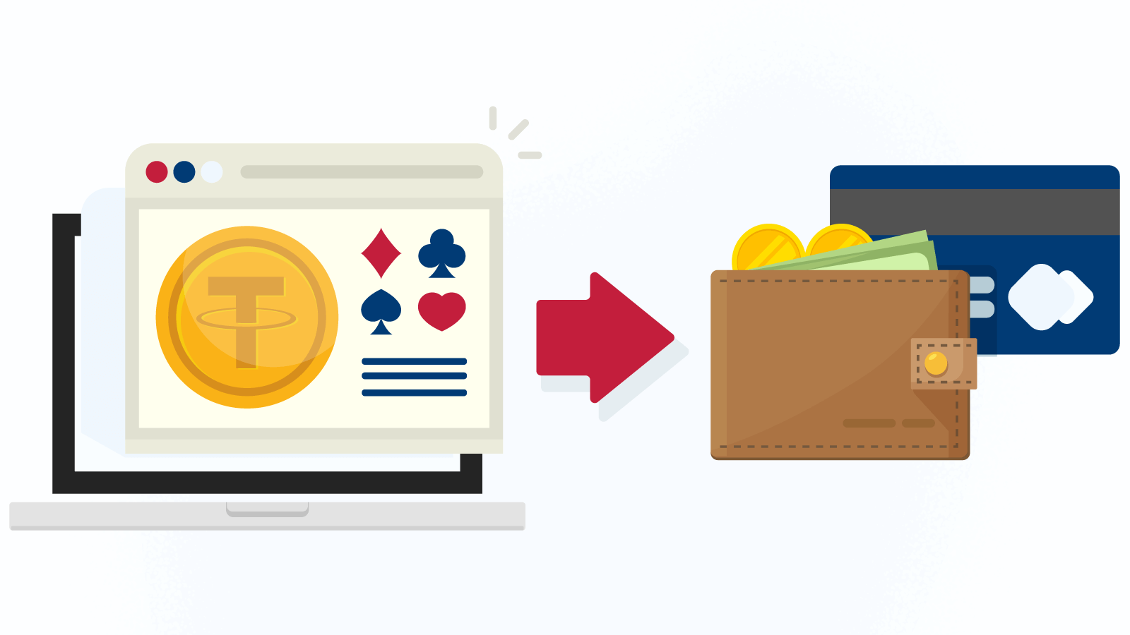 How to Withdraw at Tether Casinos
