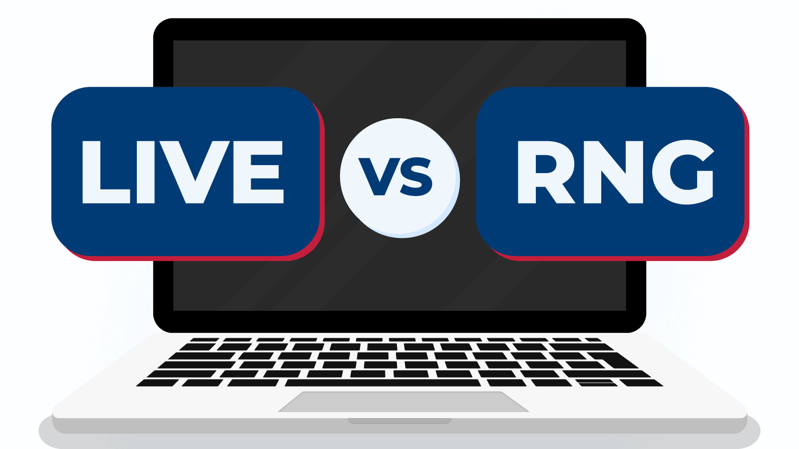 Live vs RNG (virtual table) games