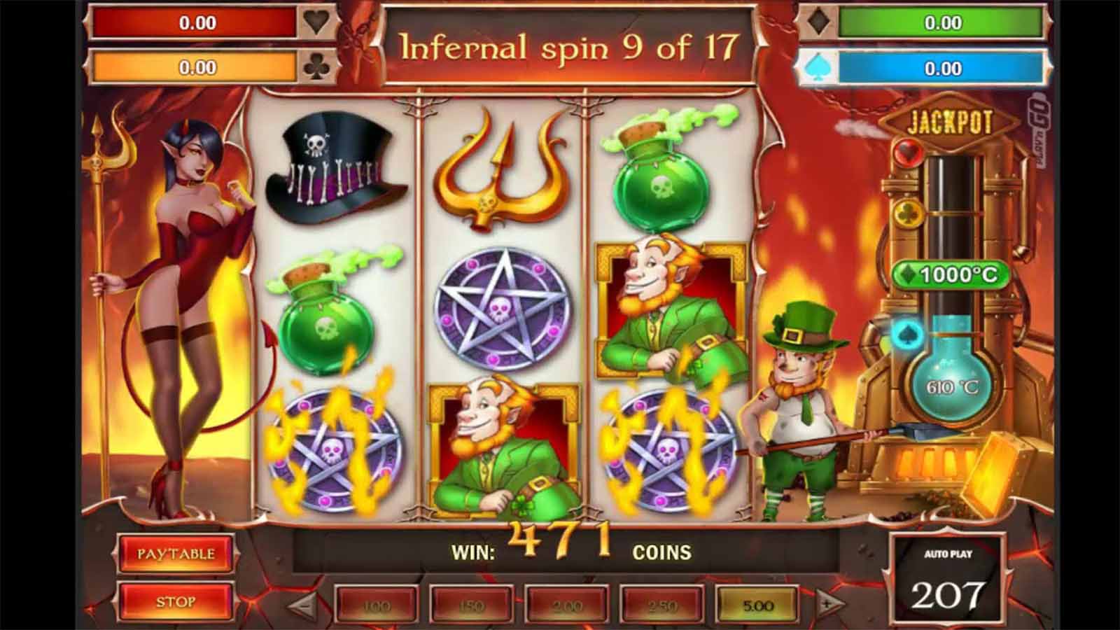 Leprechaun Goes to Hell - 96.5% payout