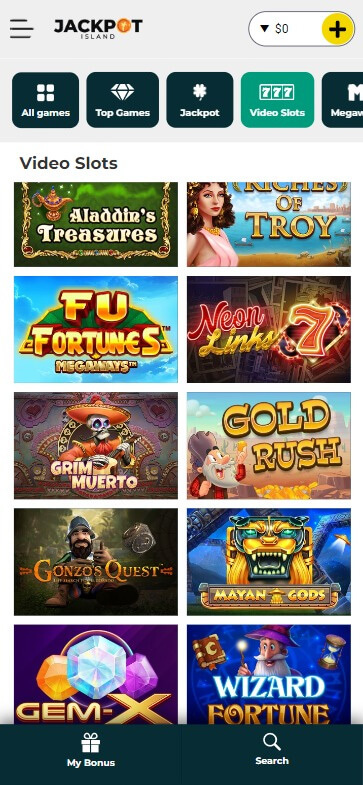 Astropay Casinos Mobile Preview 2