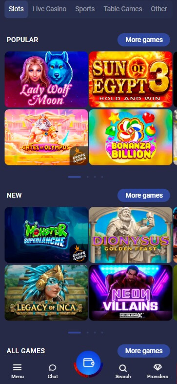 Ecopayz Casinos Mobile Preview 2