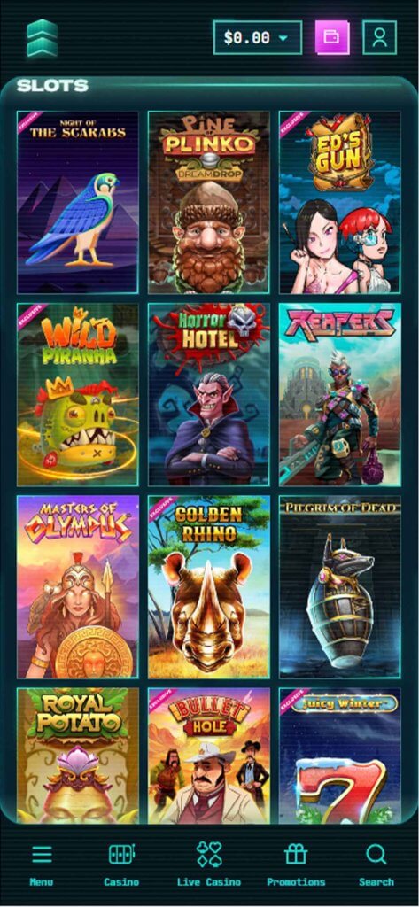 Quickspin Casinos Mobile Preview 1