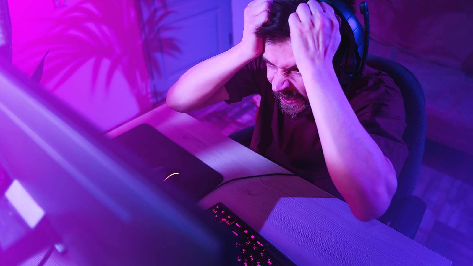 Symptoms of gaming addiction