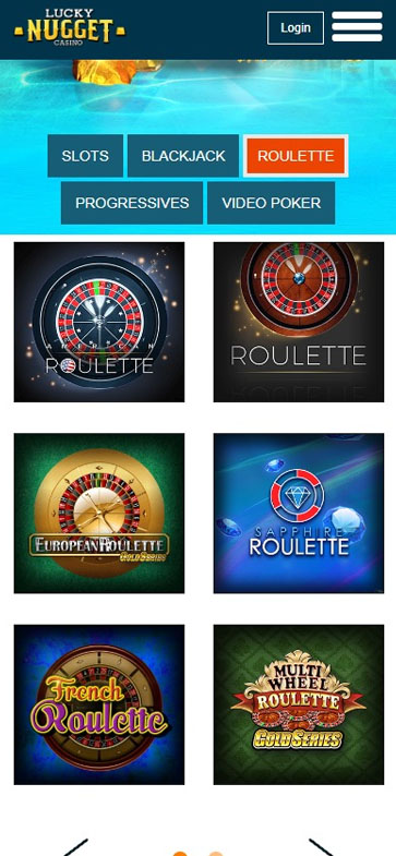Lucky Nugget Casino Mobile Preview 2