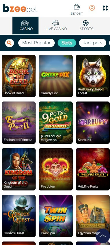 New Slots Sites Mobile Preview 1