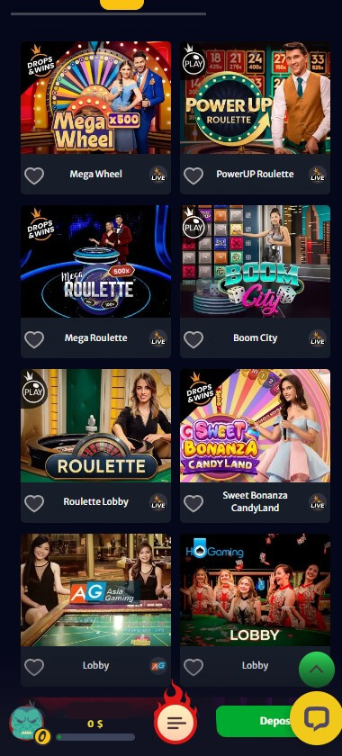 BGaming Casinos Mobile Preview 2