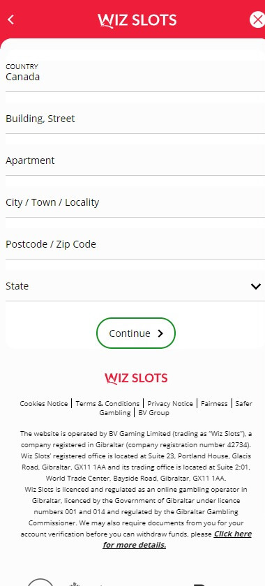 Nova Scotia Casinos Registration Process Image 2