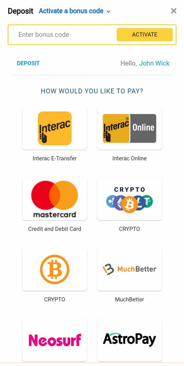 Astropay Casinos Registration Process Image 3 Astropay Casinos Registration Process Image 3