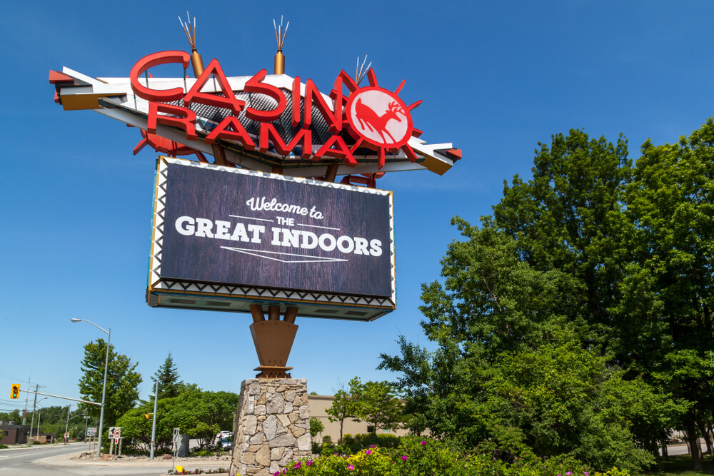 Casino Rama sign