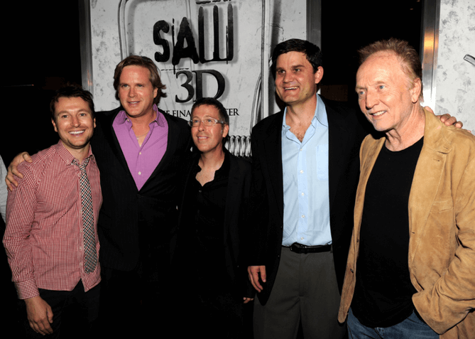 The cast of Saw 3D attend its premiere