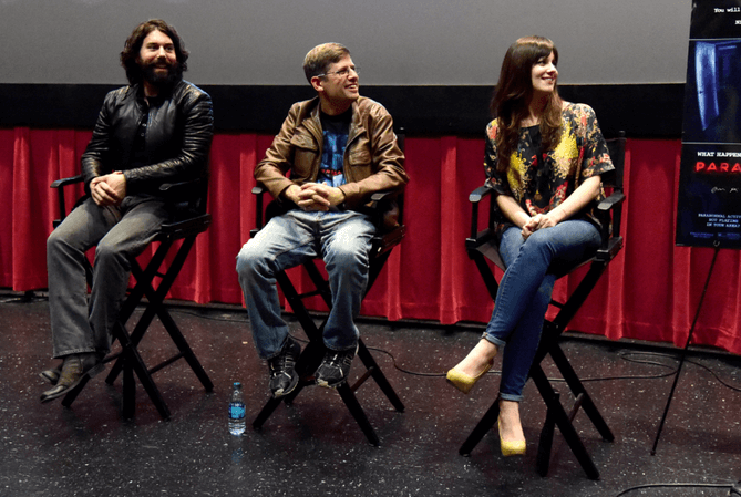 The Cast of Paranormal Activity 2 attend a Q&A
