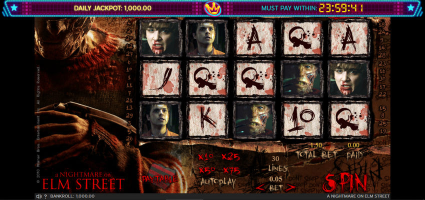 A Nightmare on Elm Street Slot (Section8)