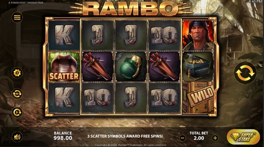 Rambo (Stakelogic)