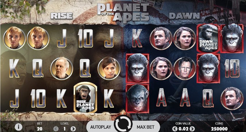 Planet of the Apes (Microgaming)