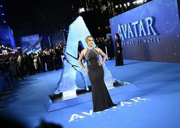 Kate Winslet at the Avatar The Way of Water Premiere