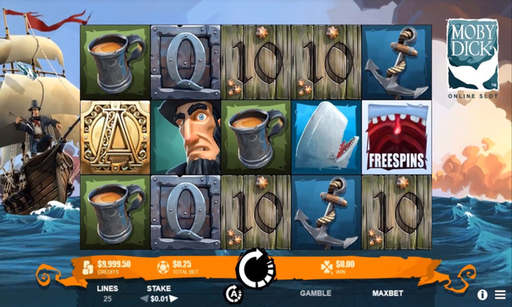Moby Dick Online - Microgaming