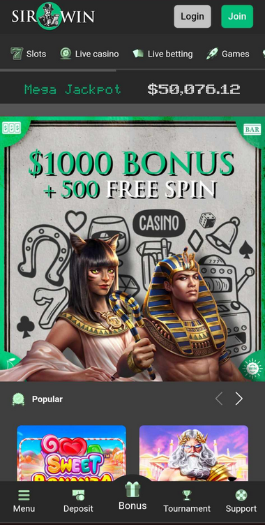 New Slots Sites Mobile Preview 1