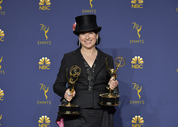 Amy Sherman-Palladino holds two awards at the 70th Emmys Awards