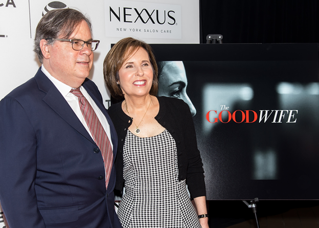 Robert King and Michelle King attend The Good Wife screening during 2016 Tribeca Film Festival