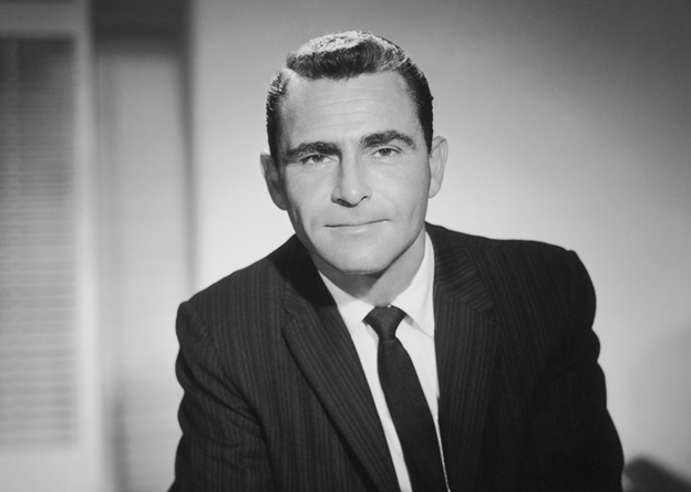 Rod Serling poses for portrait