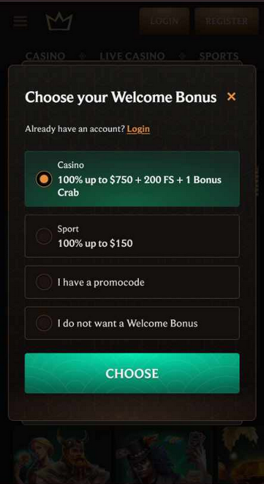 New Mobile Casinos Registration Process Image 1