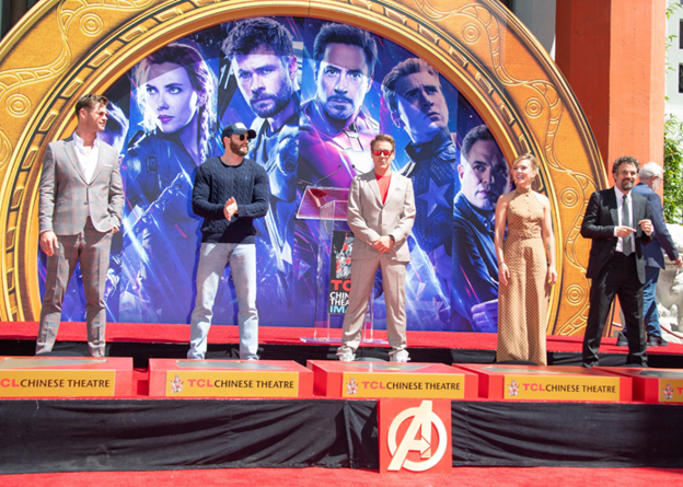 The cast of "Avengers: Endgame" at Grauman's at the TLC Chinese Theatre