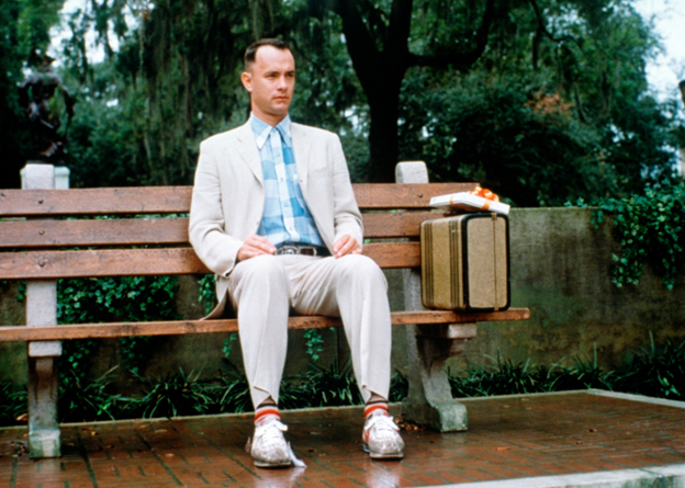 Tom Hanks in Forrest Gump