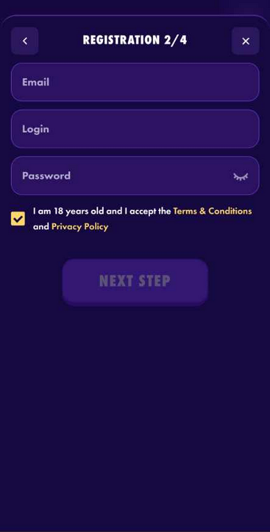 Polestar Casino Registration Process Image 2